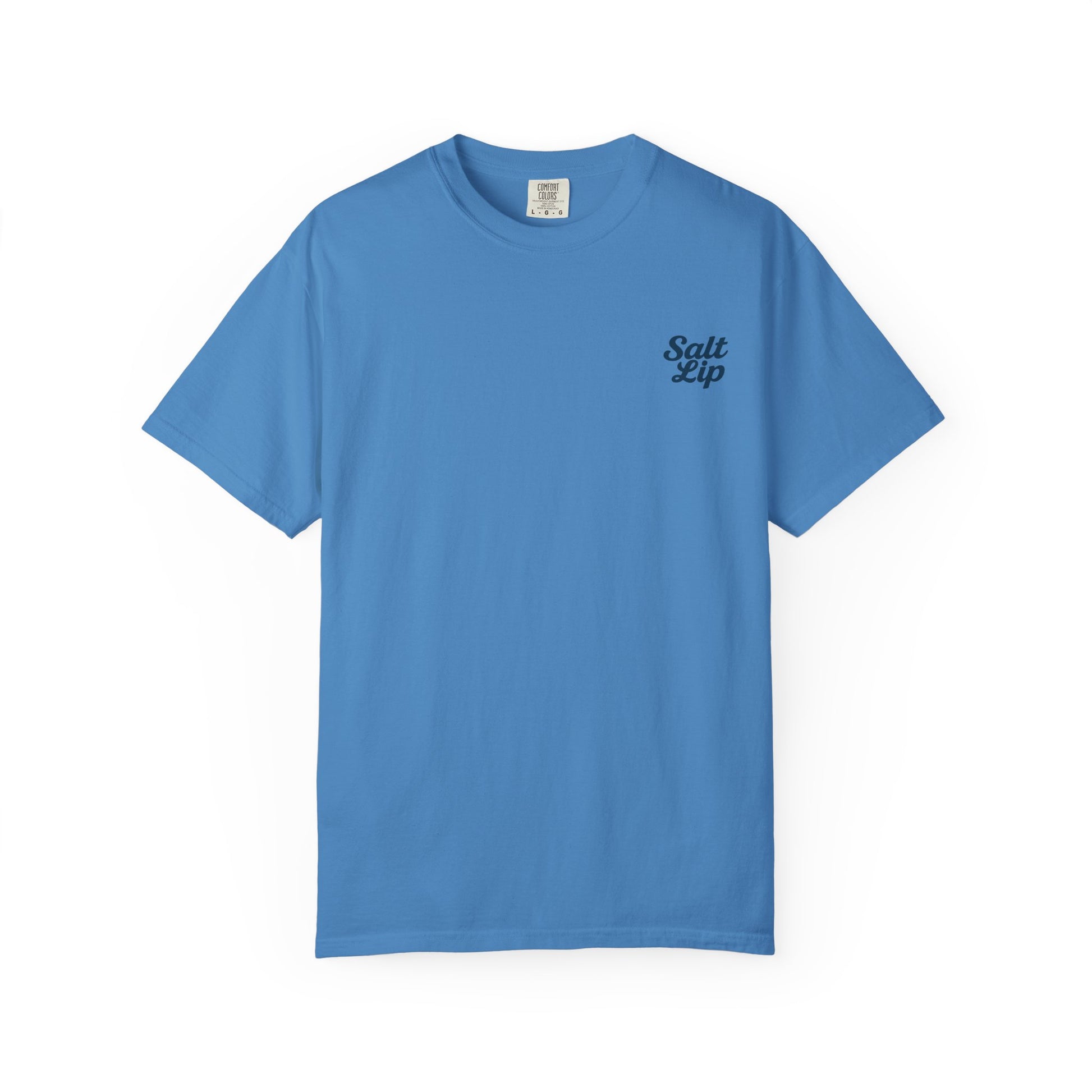 Salt Lip Fishing T-shirt - Unisex Garment-Dyed Tee, Outdoor Apparel, Fishing Gift, Casual Wear, Beach Trip Essential