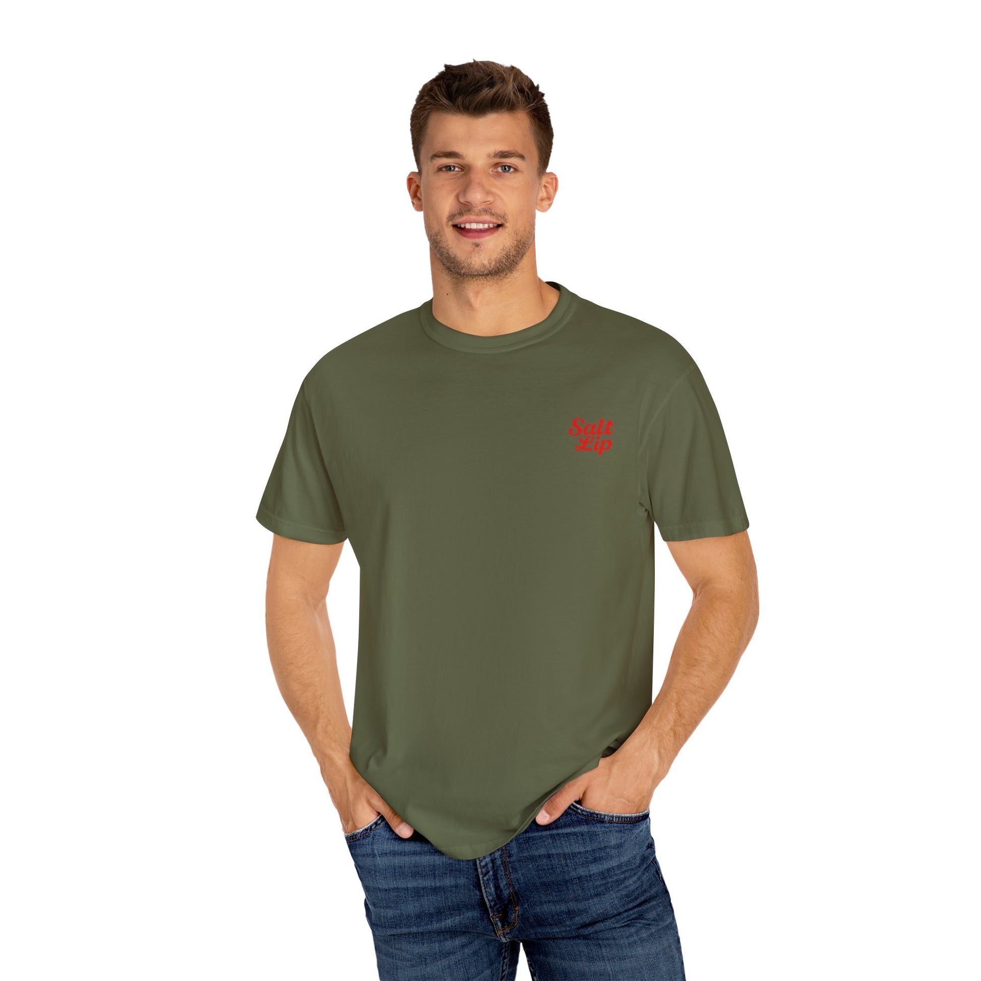 Nautical Vibes Unisex T-shirt, Beachwear, Fisherman Gift, Summer Style, Casual Tee, Salt Lip Design