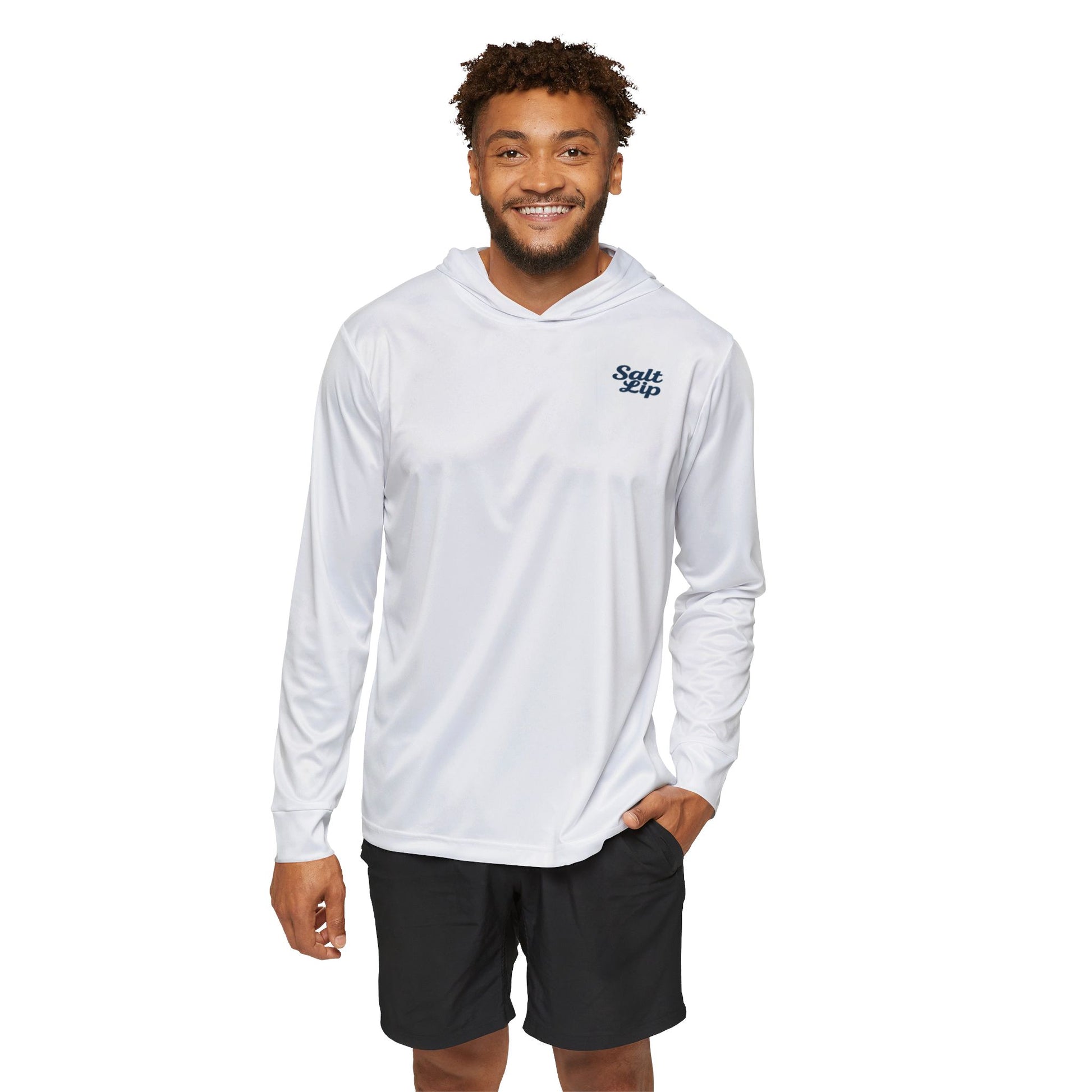 Men's Sports Warmup Hoodie with Nautical Design, Casual Athletic Hoodie, Fishing Hoodie, Outdoor Workout Gear, Gift for Sport Enthusiasts