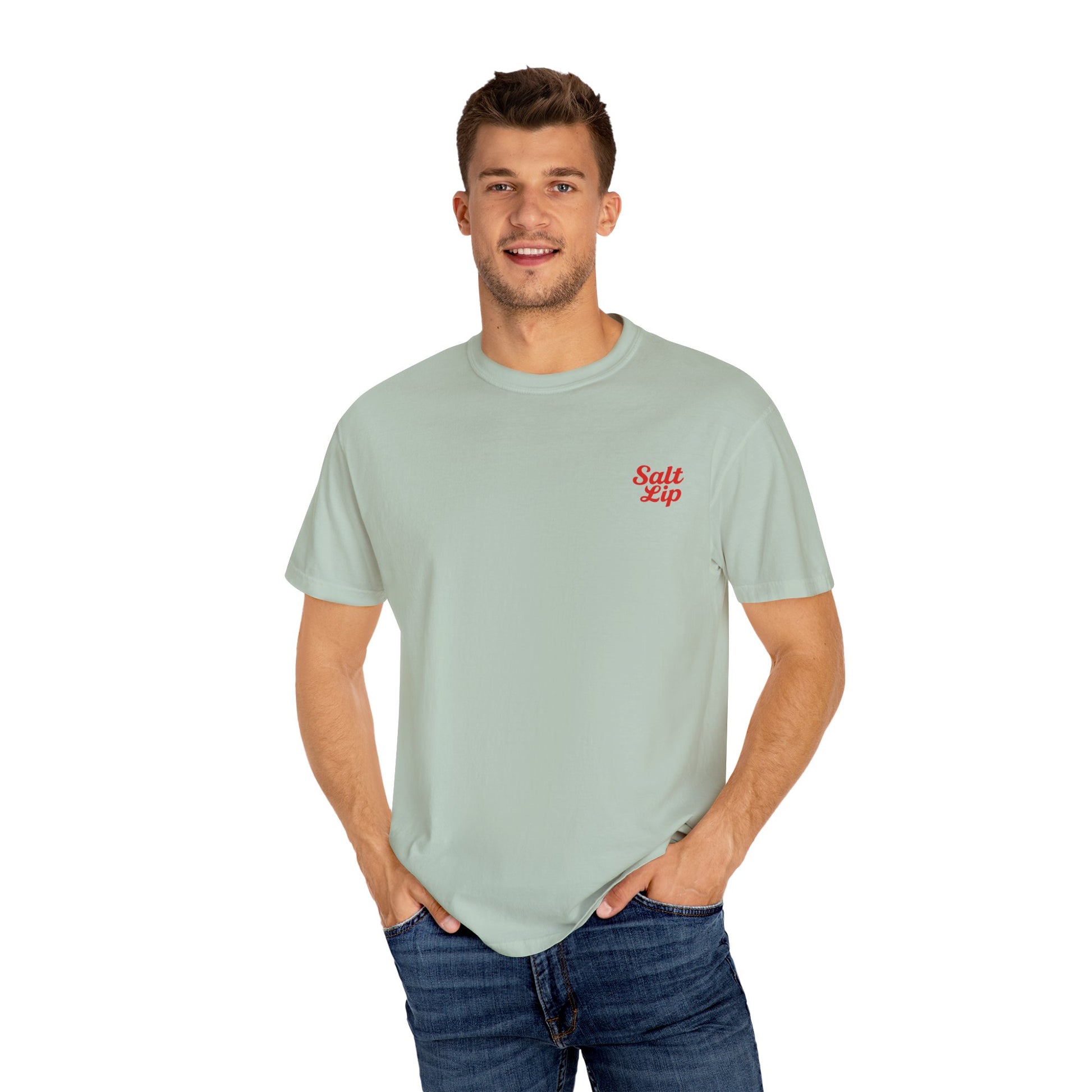 Nautical Vibes Unisex T-shirt, Beachwear, Fisherman Gift, Summer Style, Casual Tee, Salt Lip Design