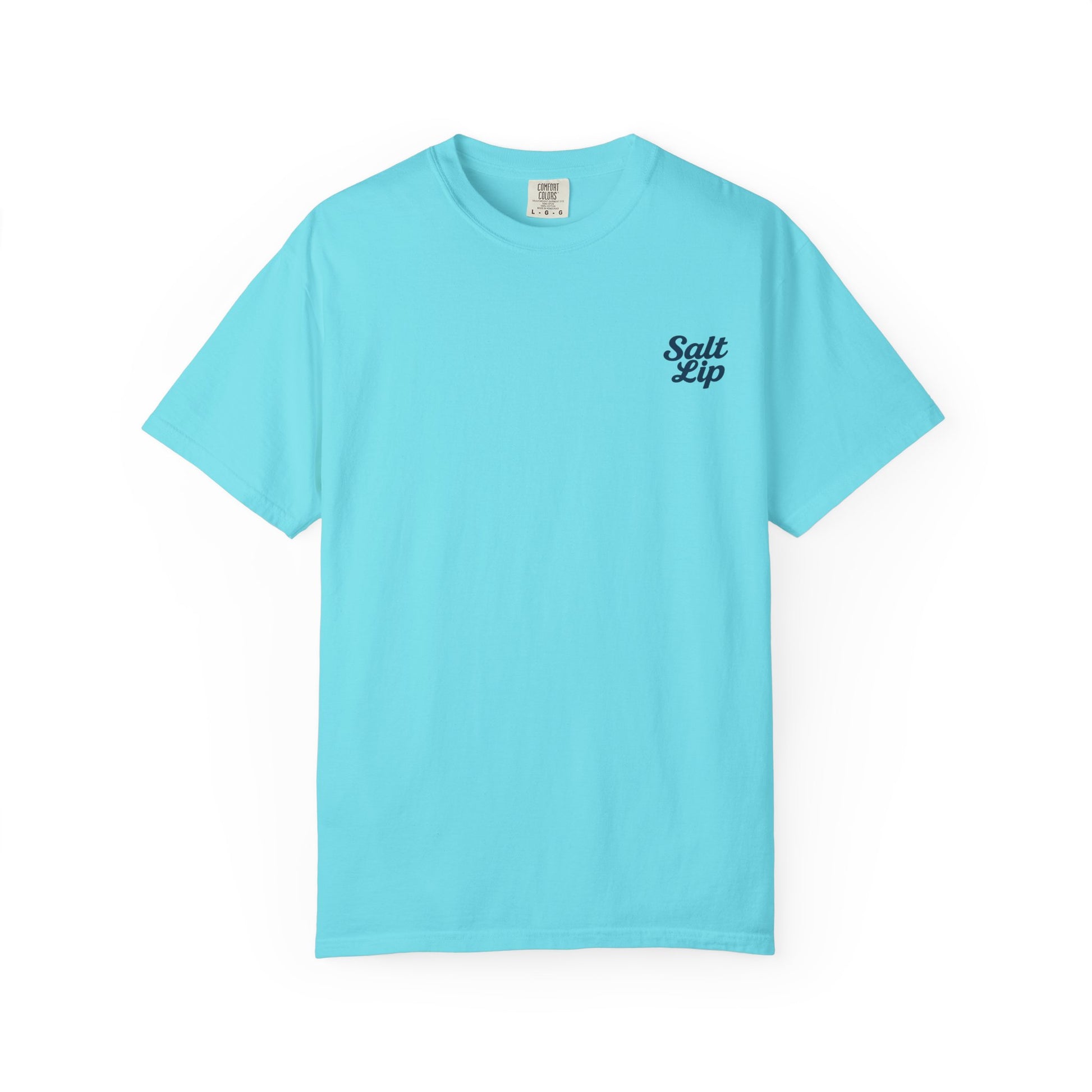 Salt Lip Fishing T-shirt - Unisex Garment-Dyed Tee, Outdoor Apparel, Fishing Gift, Casual Wear, Beach Trip Essential