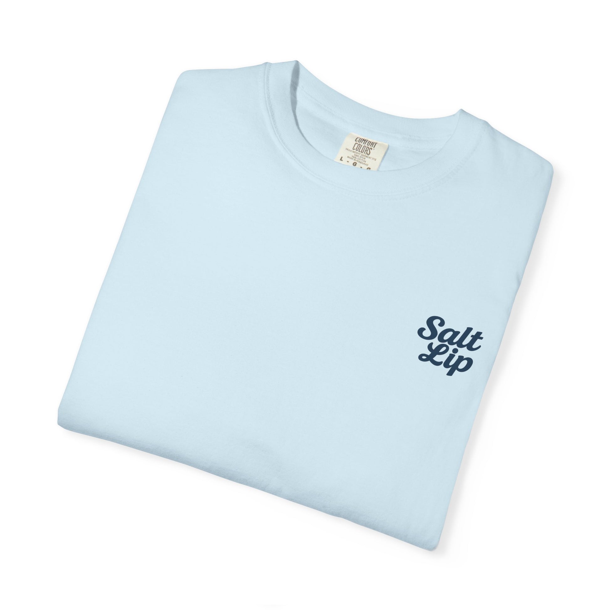 Salt Lip Fishing T-shirt - Unisex Garment-Dyed Tee, Outdoor Apparel, Fishing Gift, Casual Wear, Beach Trip Essential