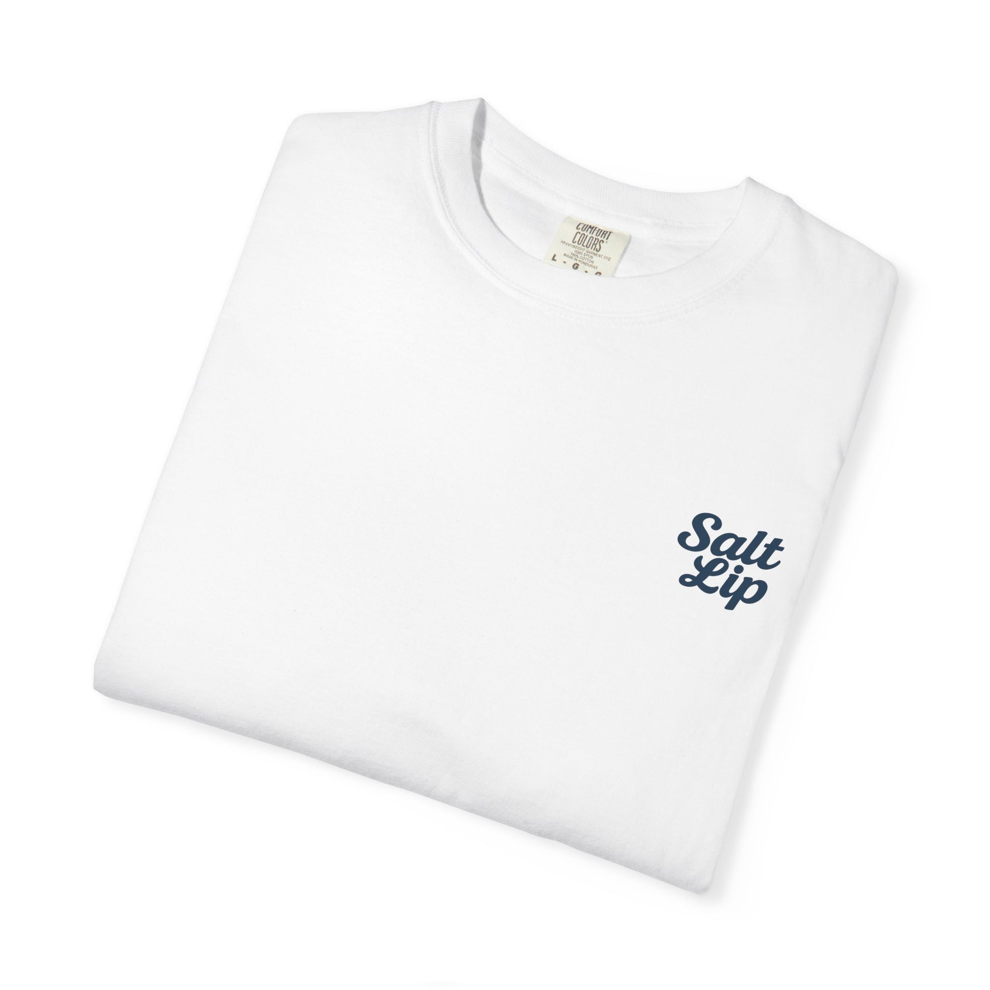 Salt Lip Fishing T-shirt - Unisex Garment-Dyed Tee, Outdoor Apparel, Fishing Gift, Casual Wear, Beach Trip Essential
