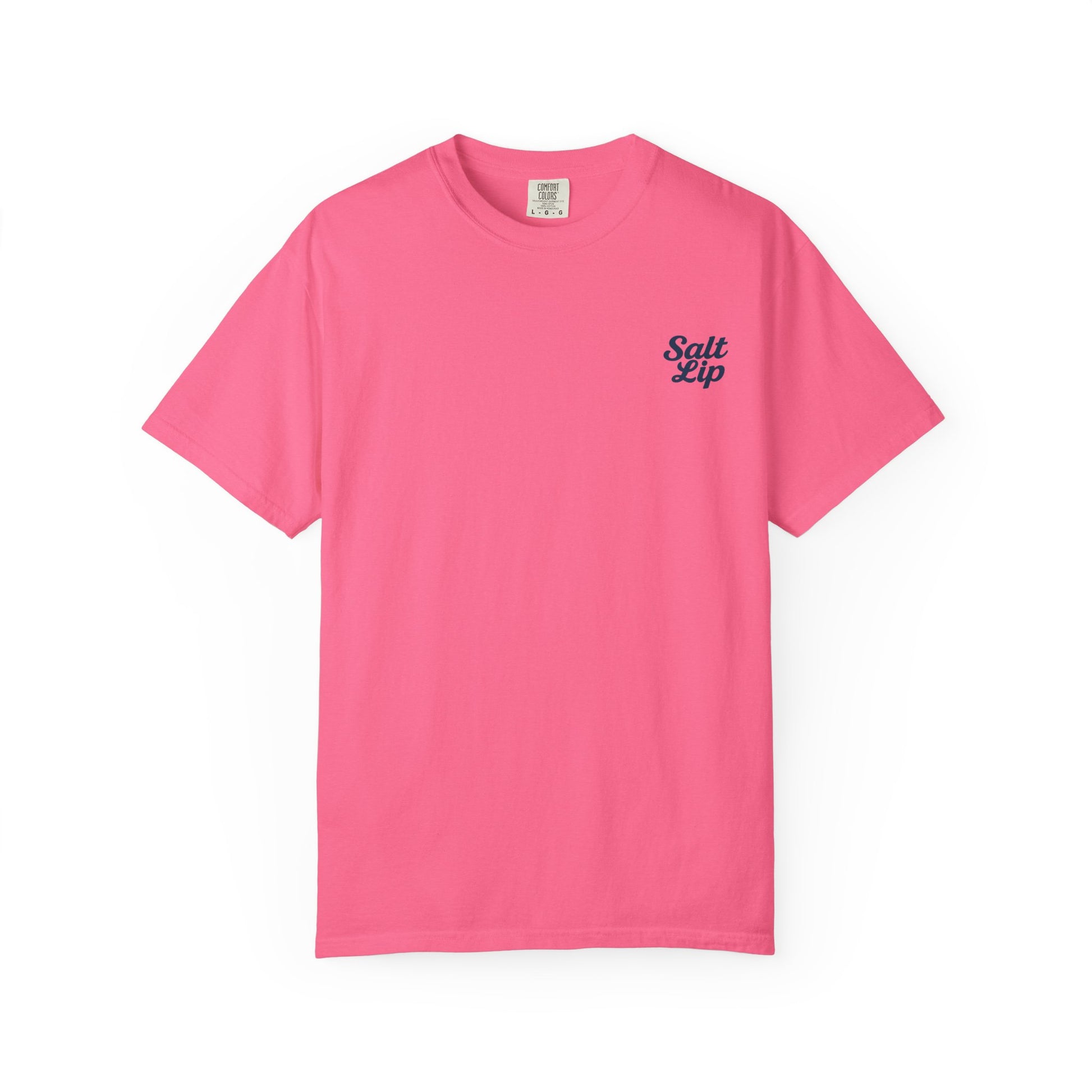 Salt Lip Fishing T-shirt - Unisex Garment-Dyed Tee, Outdoor Apparel, Fishing Gift, Casual Wear, Beach Trip Essential