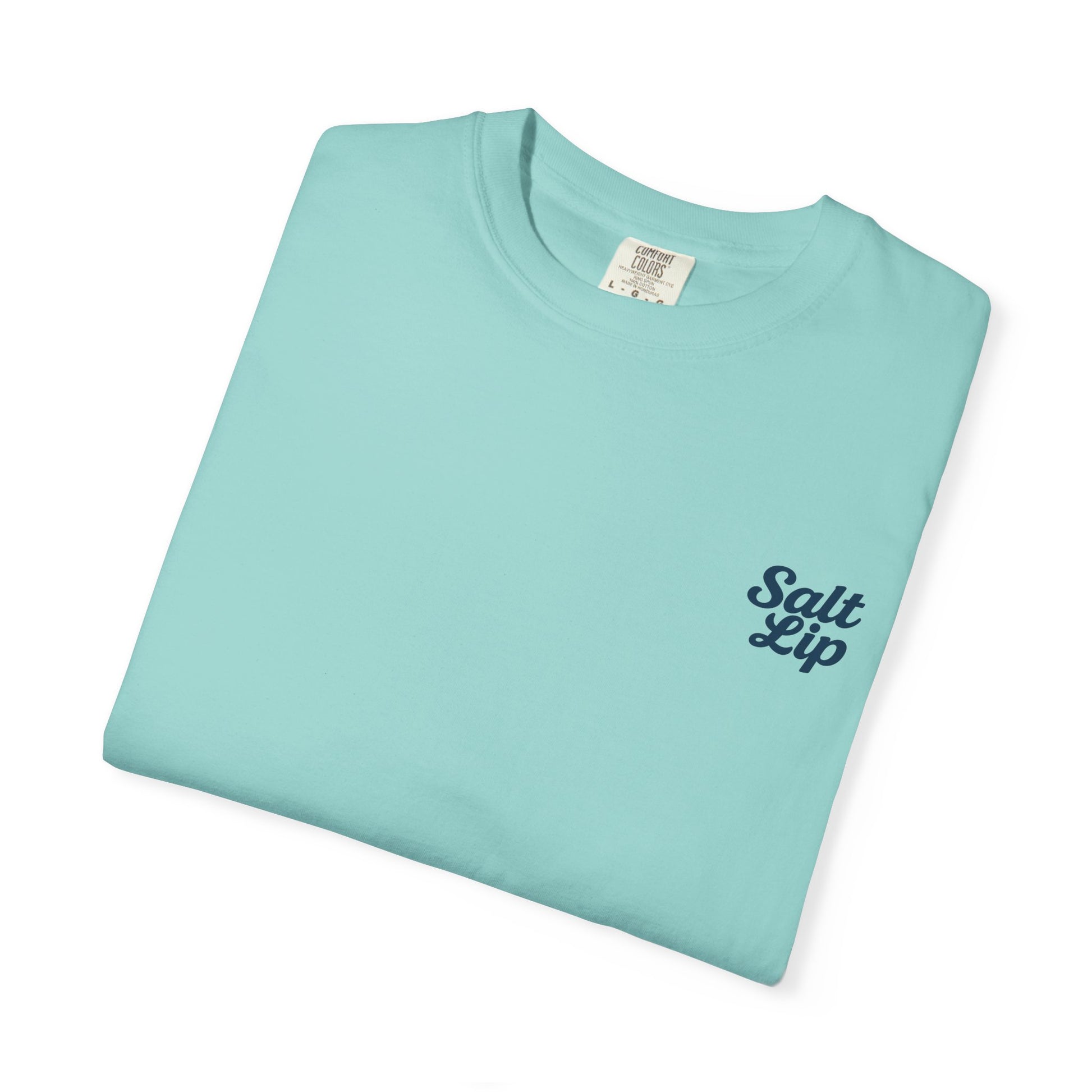 Salt Lip Fishing T-shirt - Unisex Garment-Dyed Tee, Outdoor Apparel, Fishing Gift, Casual Wear, Beach Trip Essential