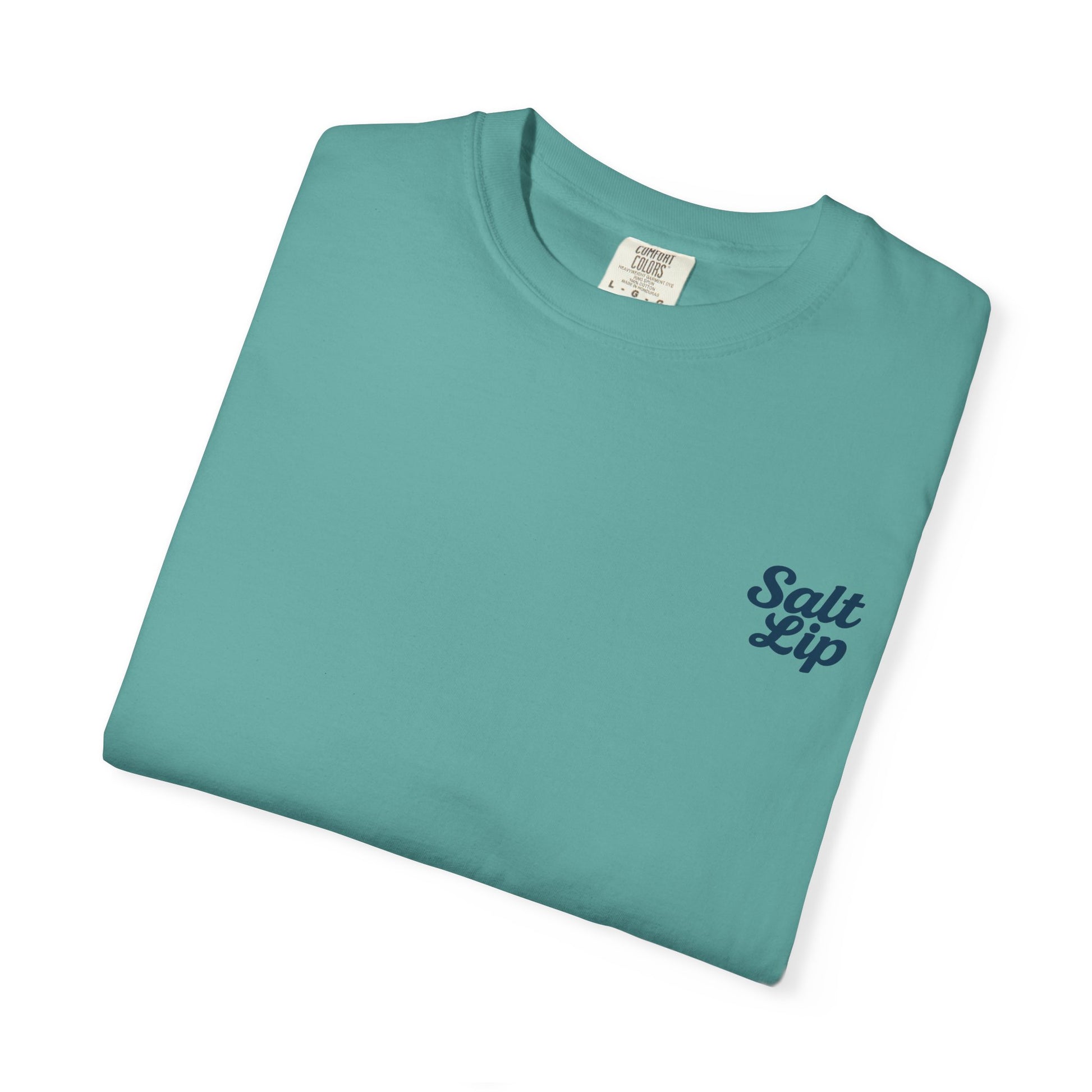 Salt Lip Fishing T-shirt - Unisex Garment-Dyed Tee, Outdoor Apparel, Fishing Gift, Casual Wear, Beach Trip Essential