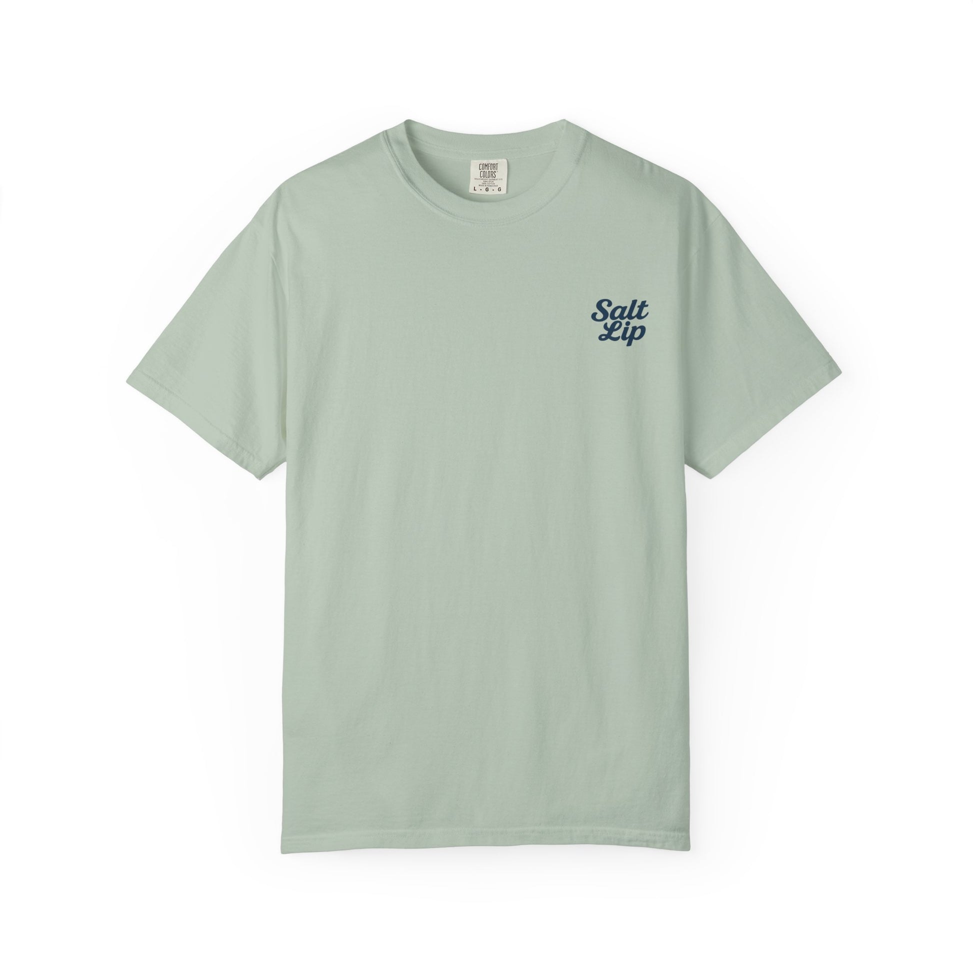 Salt Lip Fishing T-shirt - Unisex Garment-Dyed Tee, Outdoor Apparel, Fishing Gift, Casual Wear, Beach Trip Essential