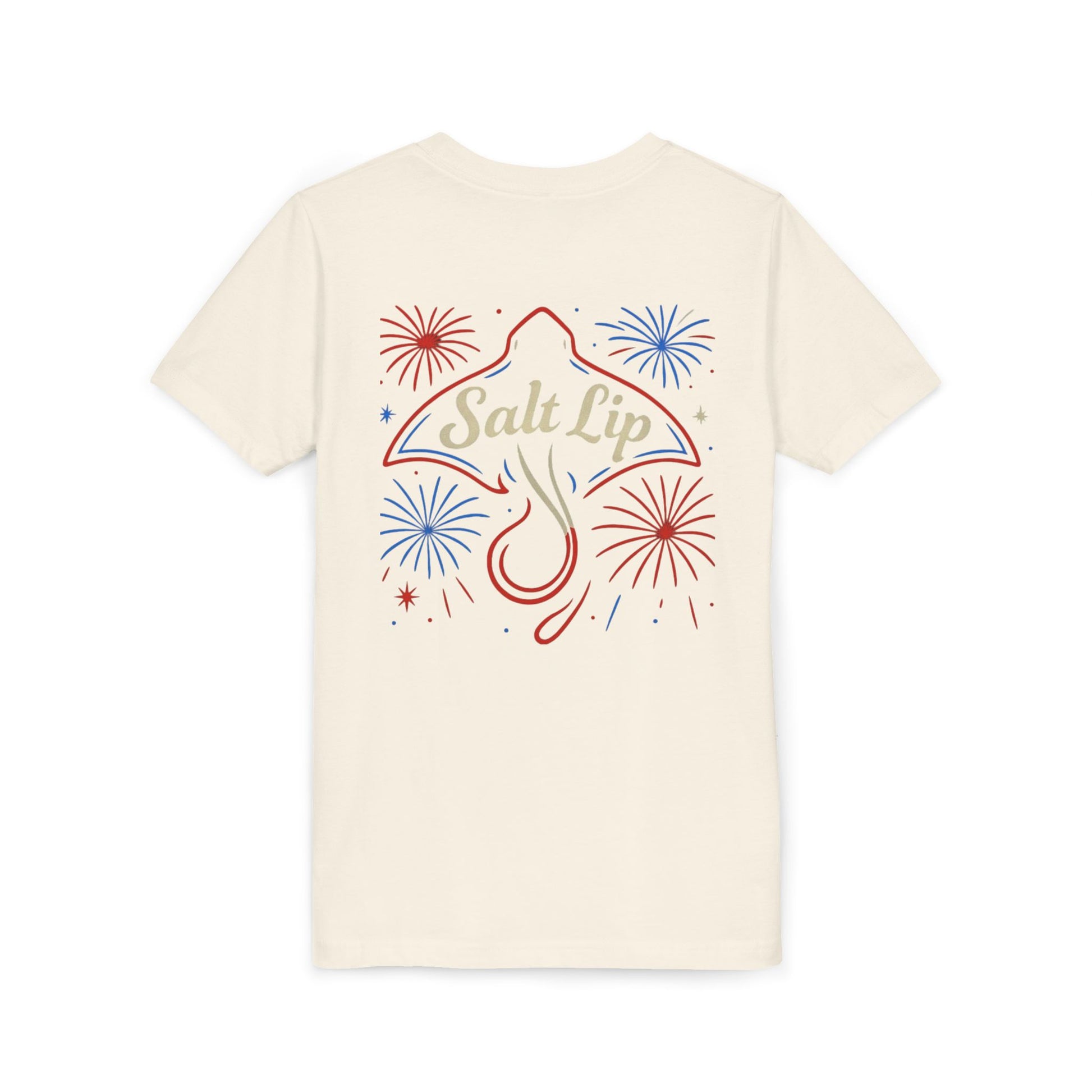Youth Short Sleeve Tee with 'Salt Lip' Design, Perfect for Summer Days, Beach Fun, Casual Wear, Celebrations, Gift