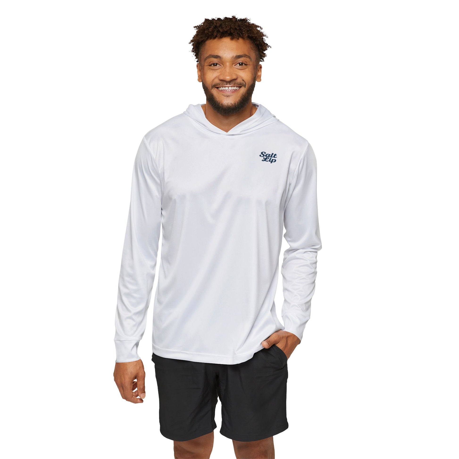Men's Sports Performance Hoodie, Fishing Gift, Outdoor Apparel, Activewear, Fishing Lover, Adventure Ready, Comfort Fit
