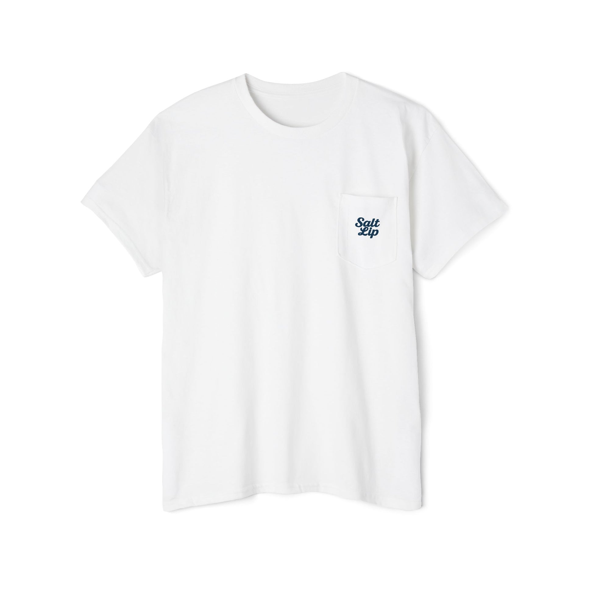 Salt Lip Fishing Pocket Tee - Unisex T-Shirt, Heavy Cotton Tee for Fishing Enthusiasts, Casual Wear, Gift for Outdoor Lovers, Summer Vibe