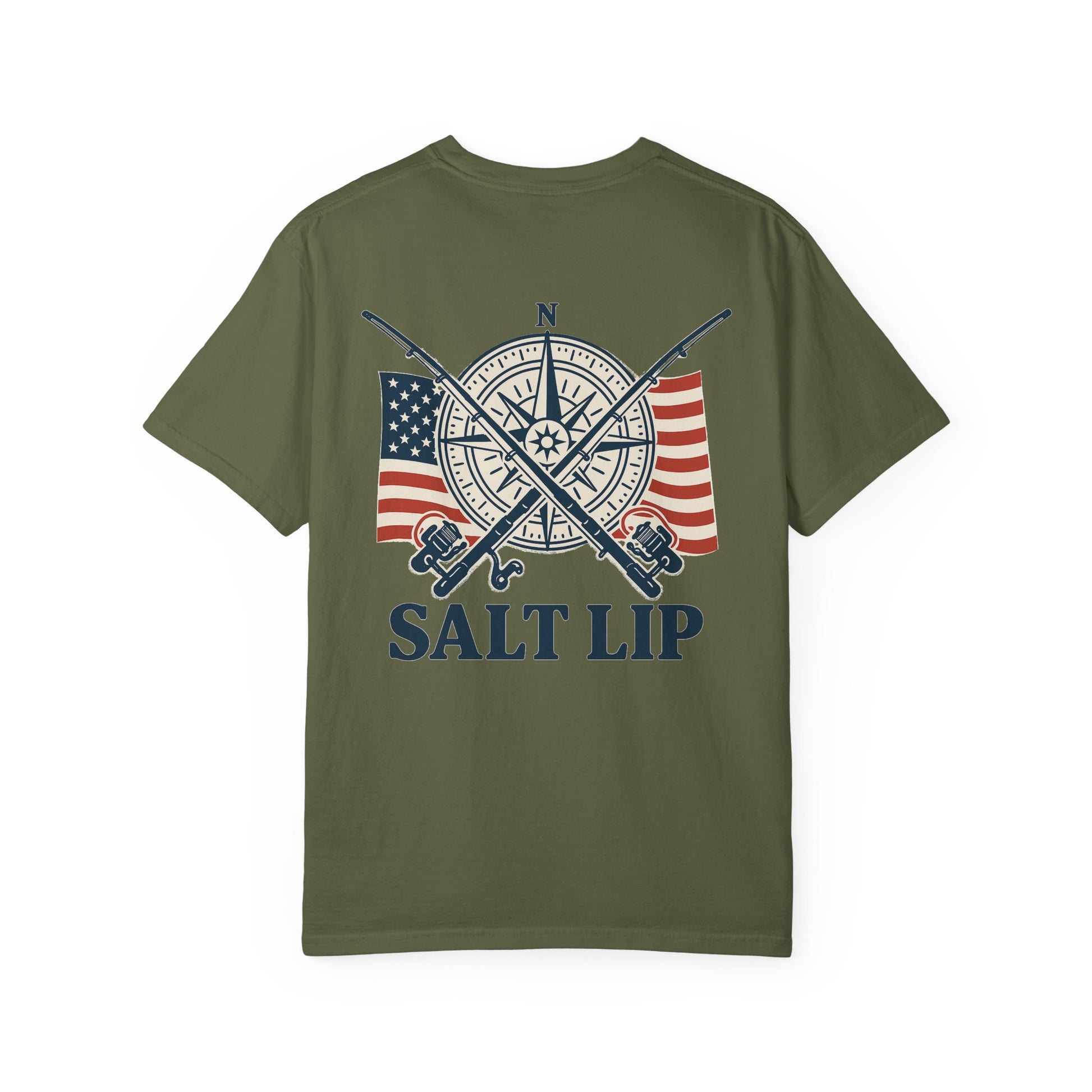 Nautical Vibes Unisex T-shirt, Beachwear, Fisherman Gift, Summer Style, Casual Tee, Salt Lip Design