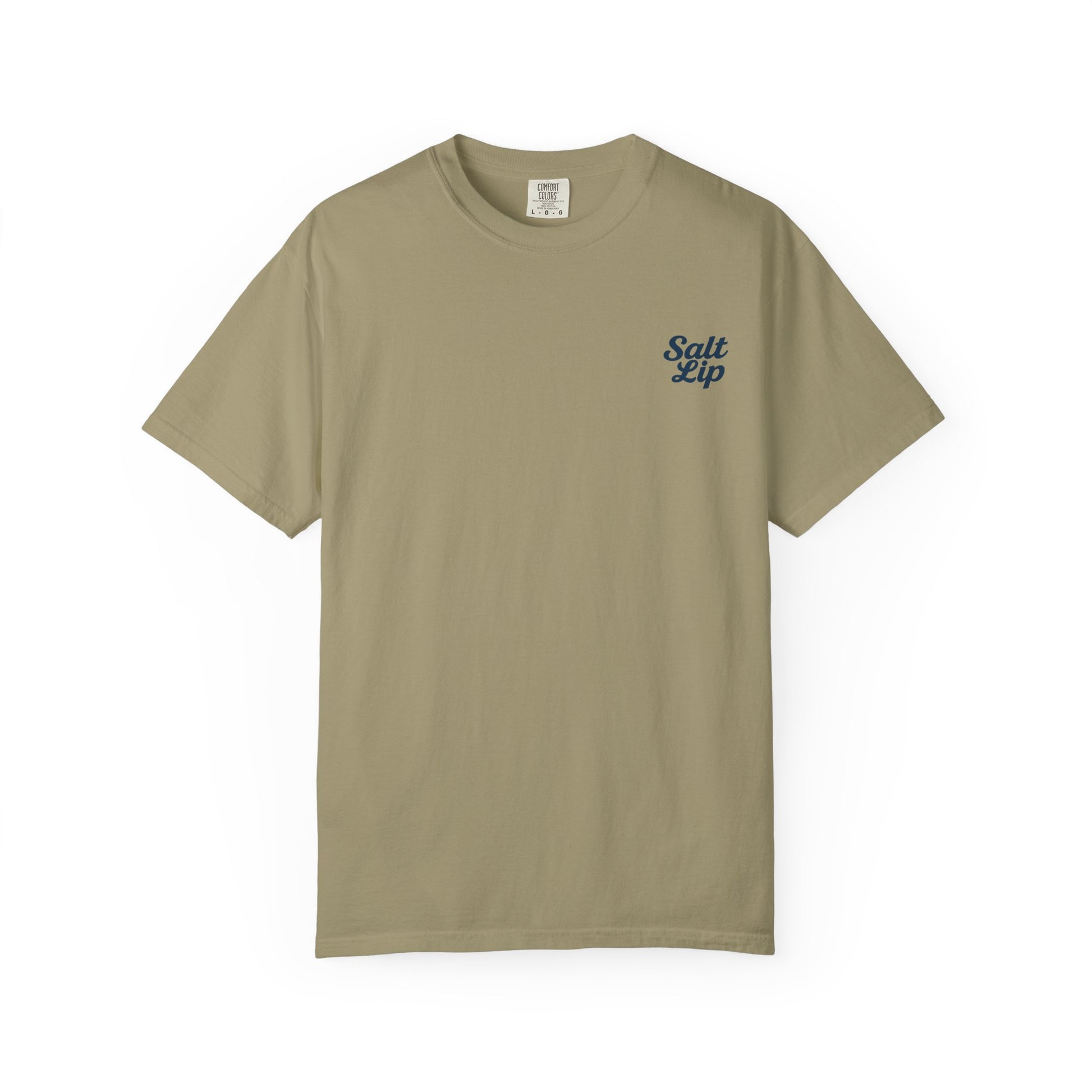 Salt Lip Fishing T-shirt - Unisex Garment-Dyed Tee, Outdoor Apparel, Fishing Gift, Casual Wear, Beach Trip Essential