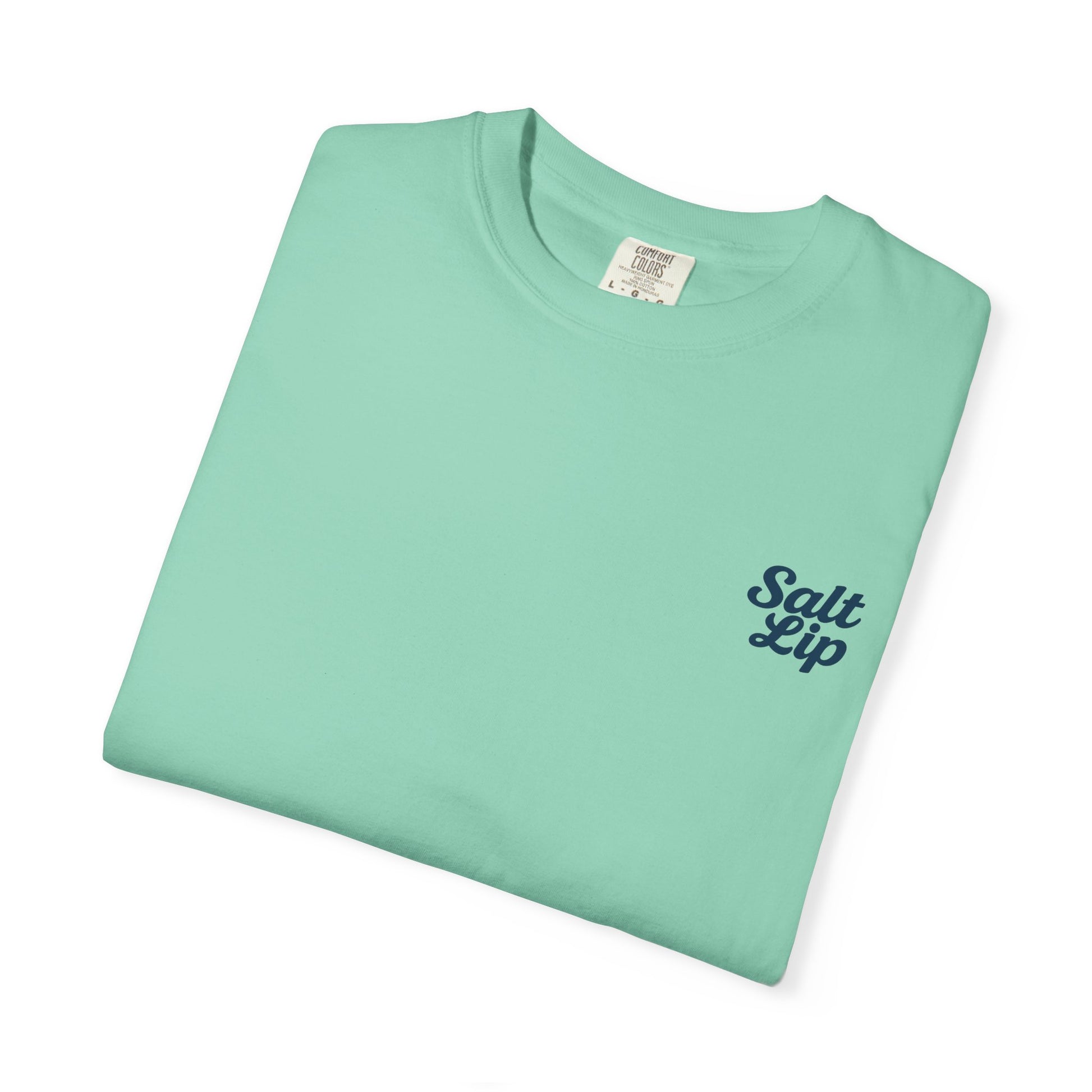 Salt Lip Fishing T-shirt - Unisex Garment-Dyed Tee, Outdoor Apparel, Fishing Gift, Casual Wear, Beach Trip Essential