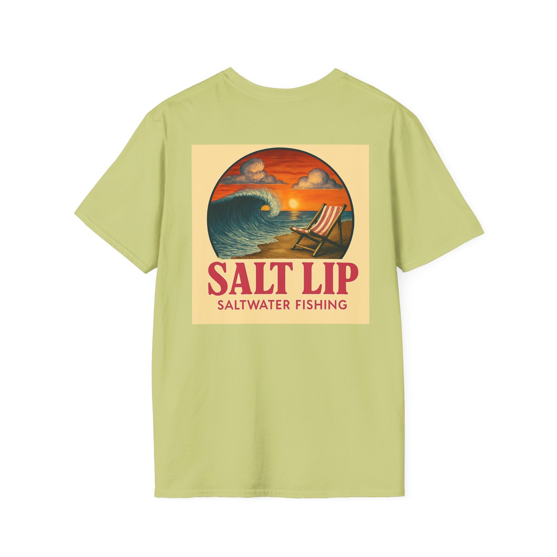 Salt Lip Fishing T-Shirt | Unisex Softstyle Tee, Beachwear, Fisherman Shirt, Summer Vibes, Casual Gift, Ocean Lover Apparel