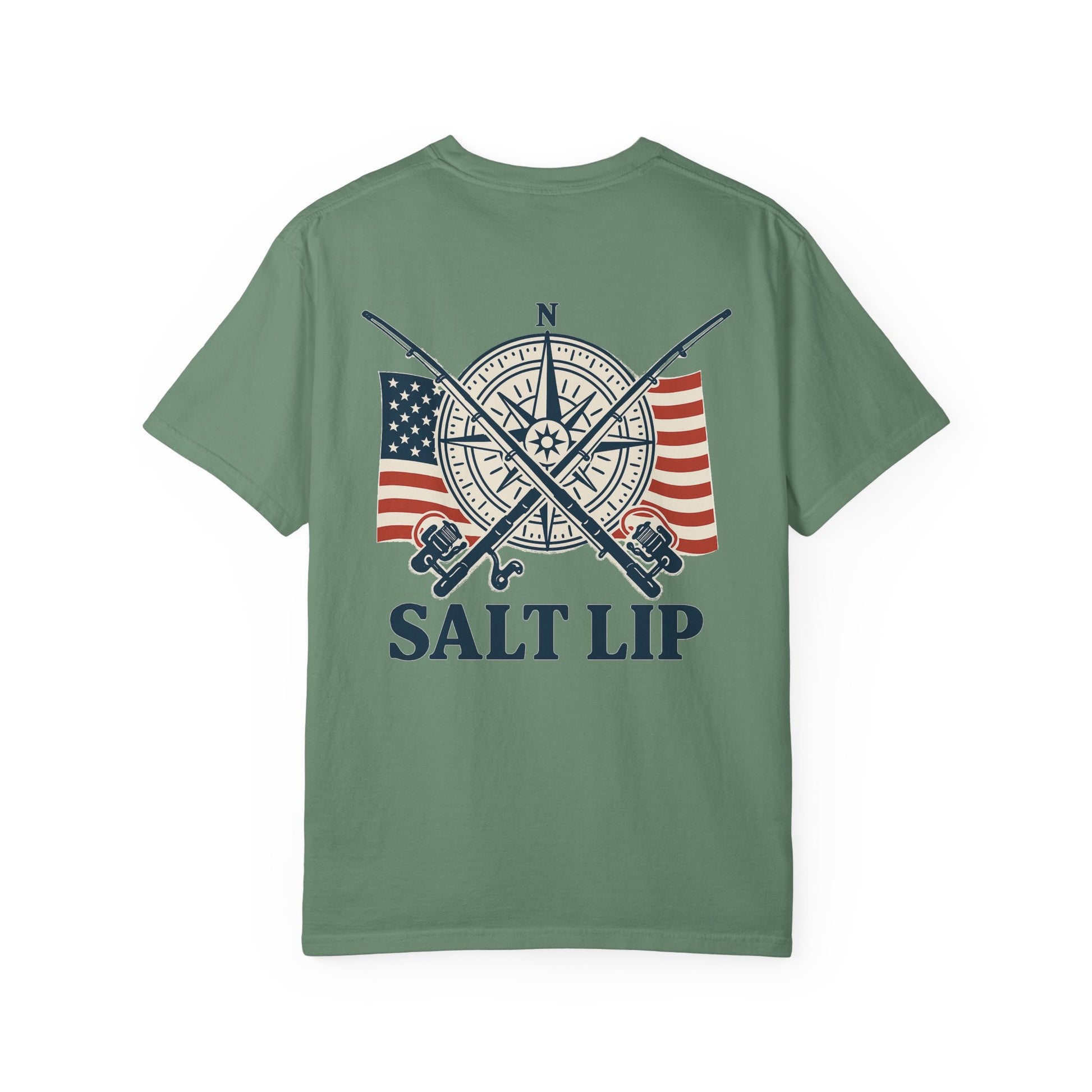 Nautical Vibes Unisex T-shirt, Beachwear, Fisherman Gift, Summer Style, Casual Tee, Salt Lip Design