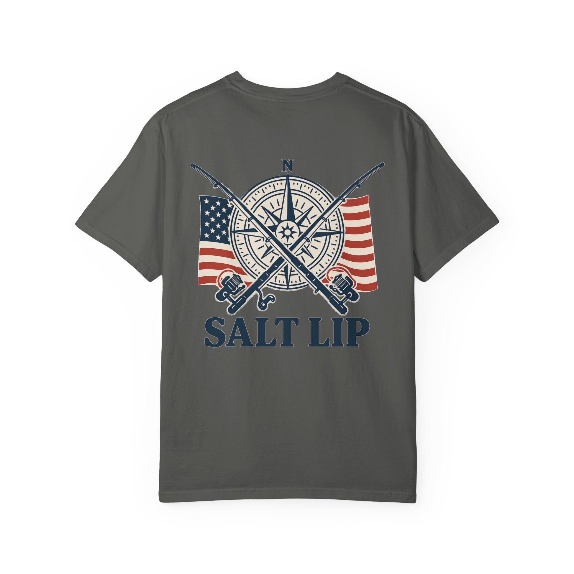 Nautical Vibes Unisex T-shirt, Beachwear, Fisherman Gift, Summer Style, Casual Tee, Salt Lip Design