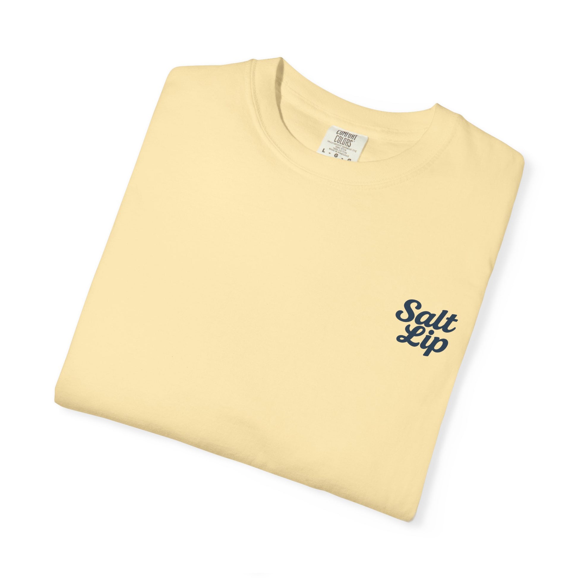 Salt Lip Fishing T-shirt - Unisex Garment-Dyed Tee, Outdoor Apparel, Fishing Gift, Casual Wear, Beach Trip Essential