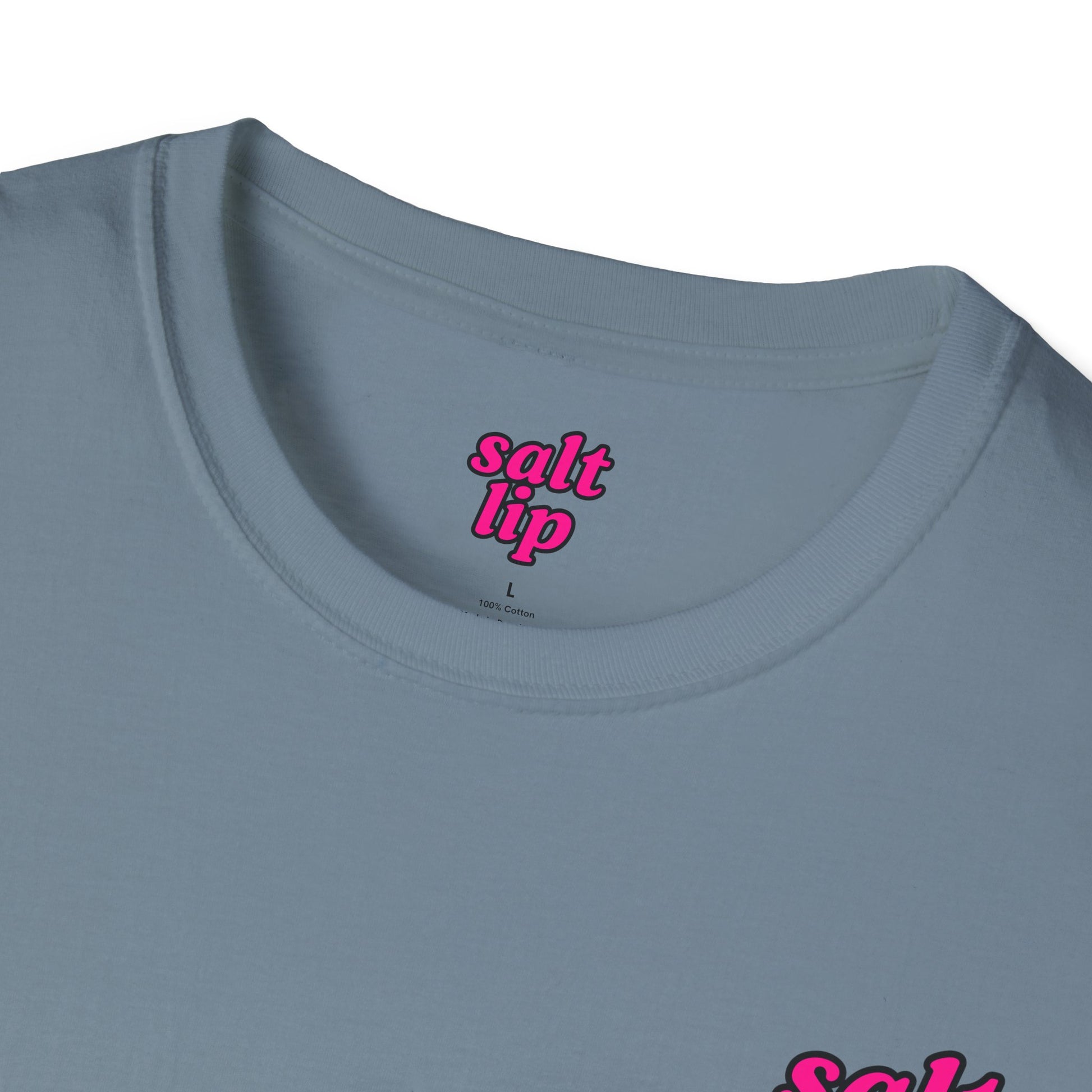 Salt Lip Fishing T-Shirt | Unisex Softstyle Tee, Beachwear, Fisherman Shirt, Summer Vibes, Casual Gift, Ocean Lover Apparel