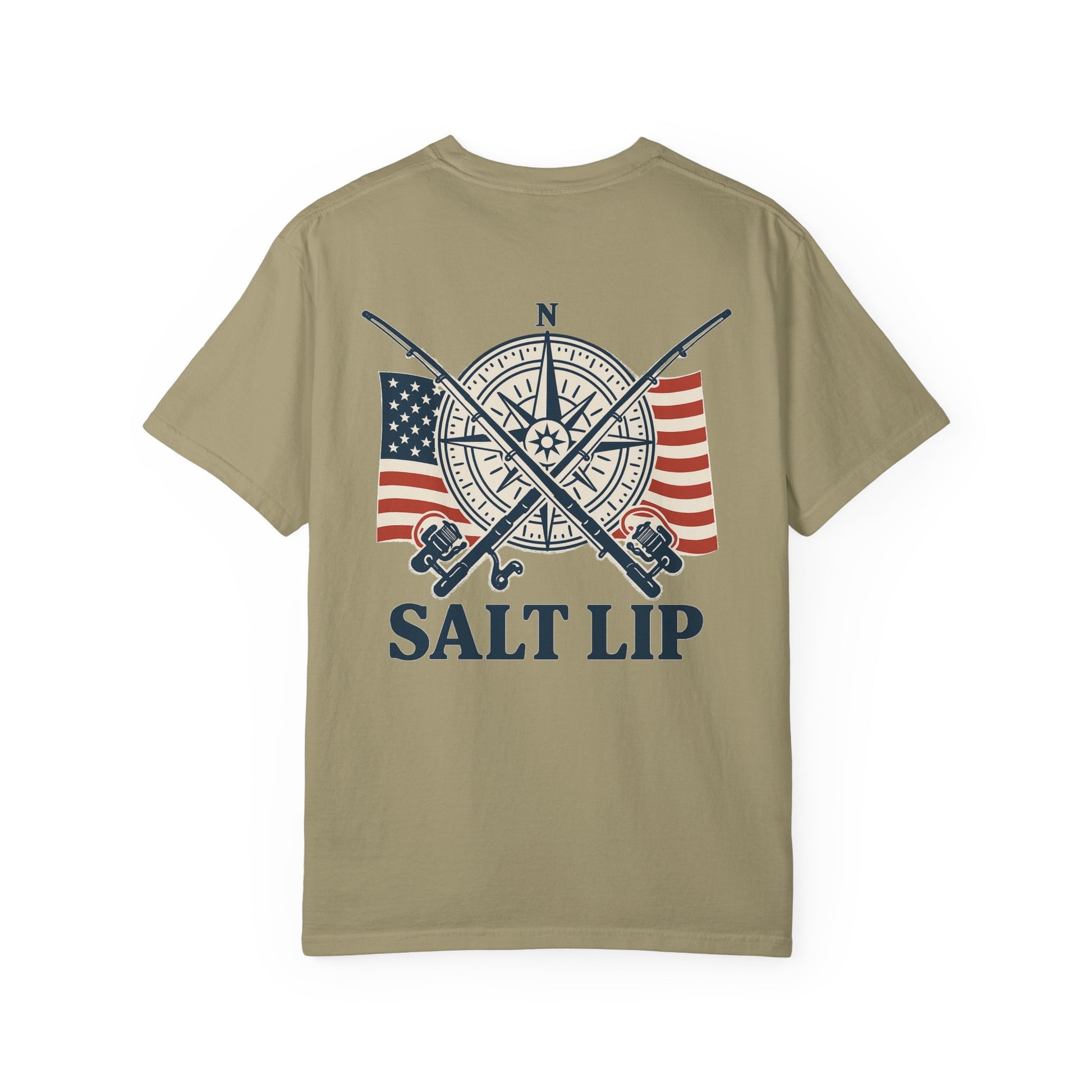 Nautical Vibes Unisex T-shirt, Beachwear, Fisherman Gift, Summer Style, Casual Tee, Salt Lip Design