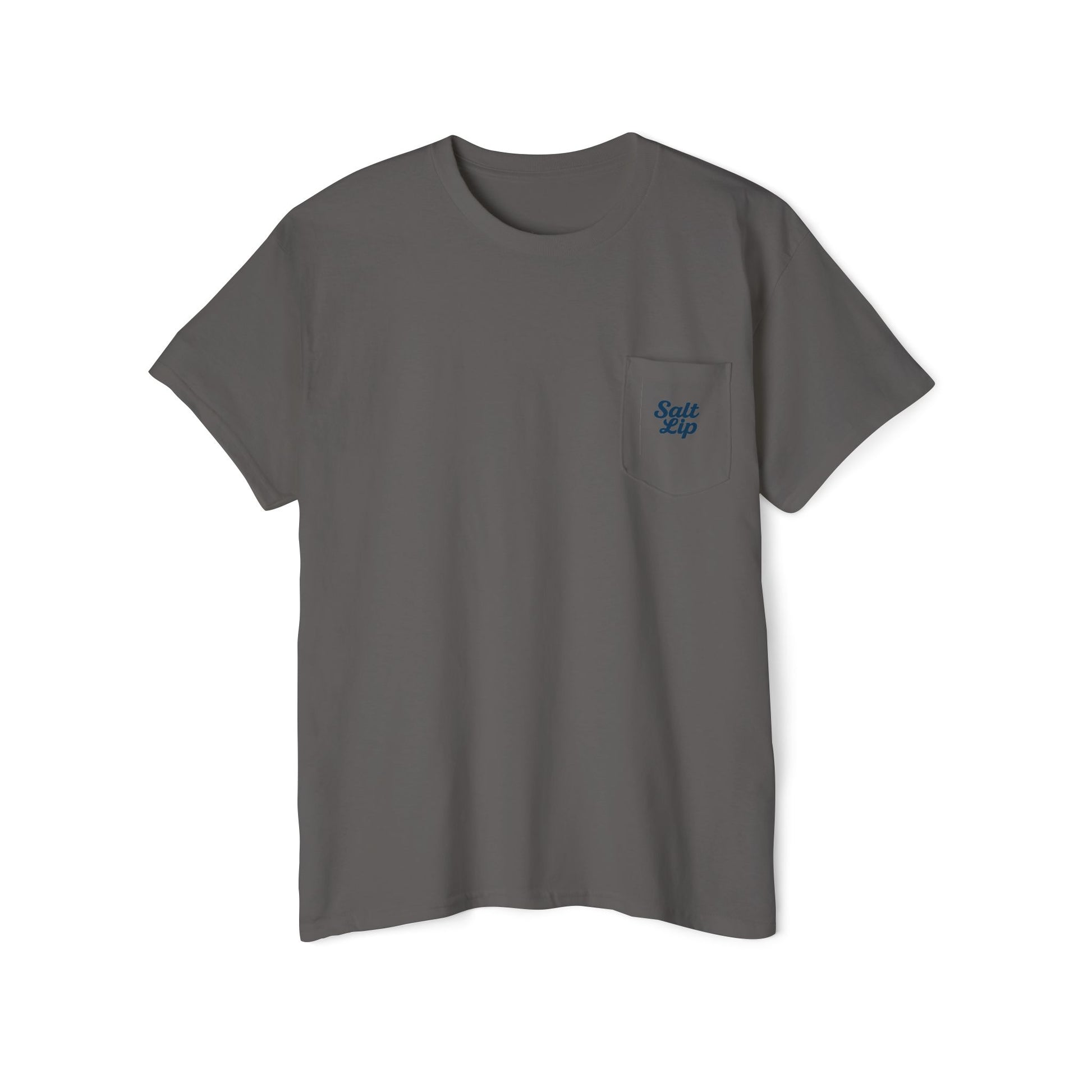 Salt Lip Fishing Pocket Tee - Unisex T-Shirt, Heavy Cotton Tee for Fishing Enthusiasts, Casual Wear, Gift for Outdoor Lovers, Summer Vibe