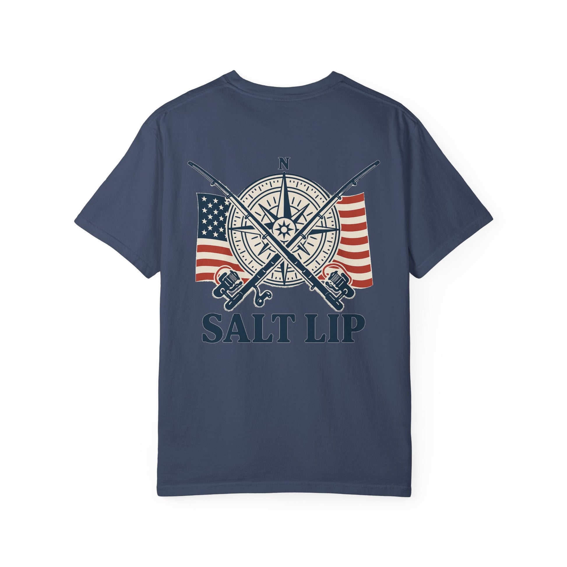 Nautical Vibes Unisex T-shirt, Beachwear, Fisherman Gift, Summer Style, Casual Tee, Salt Lip Design
