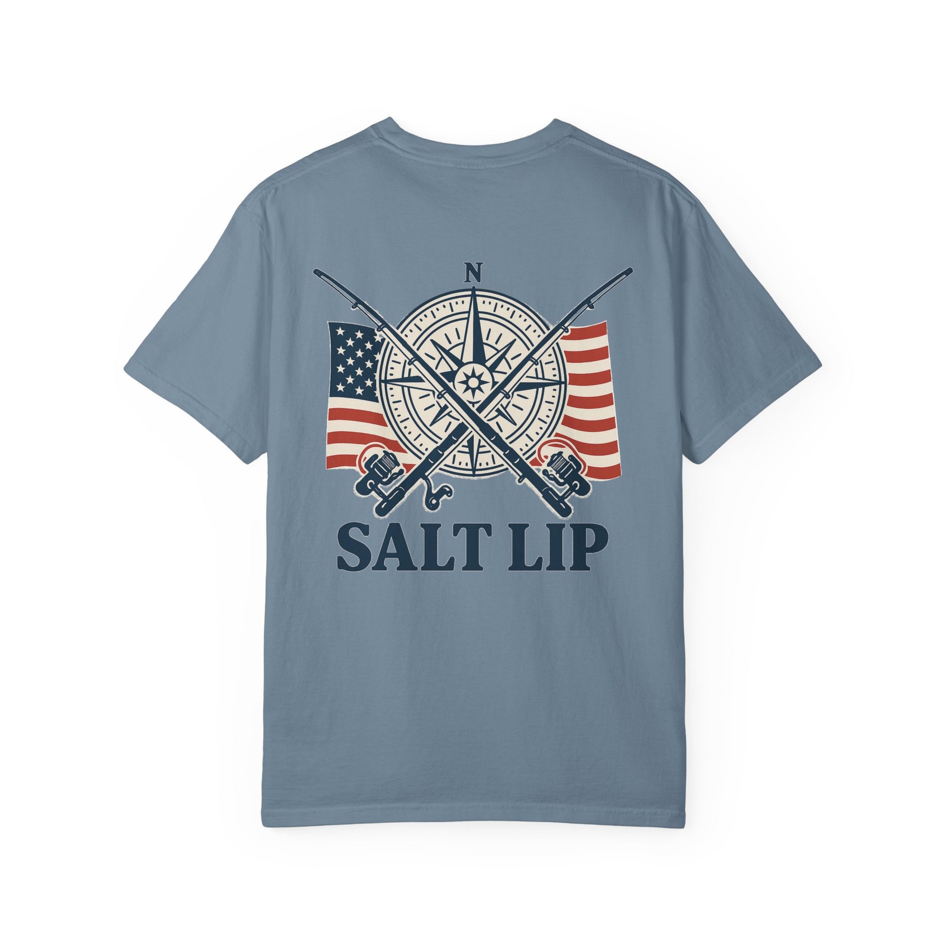Nautical Vibes Unisex T-shirt, Beachwear, Fisherman Gift, Summer Style, Casual Tee, Salt Lip Design