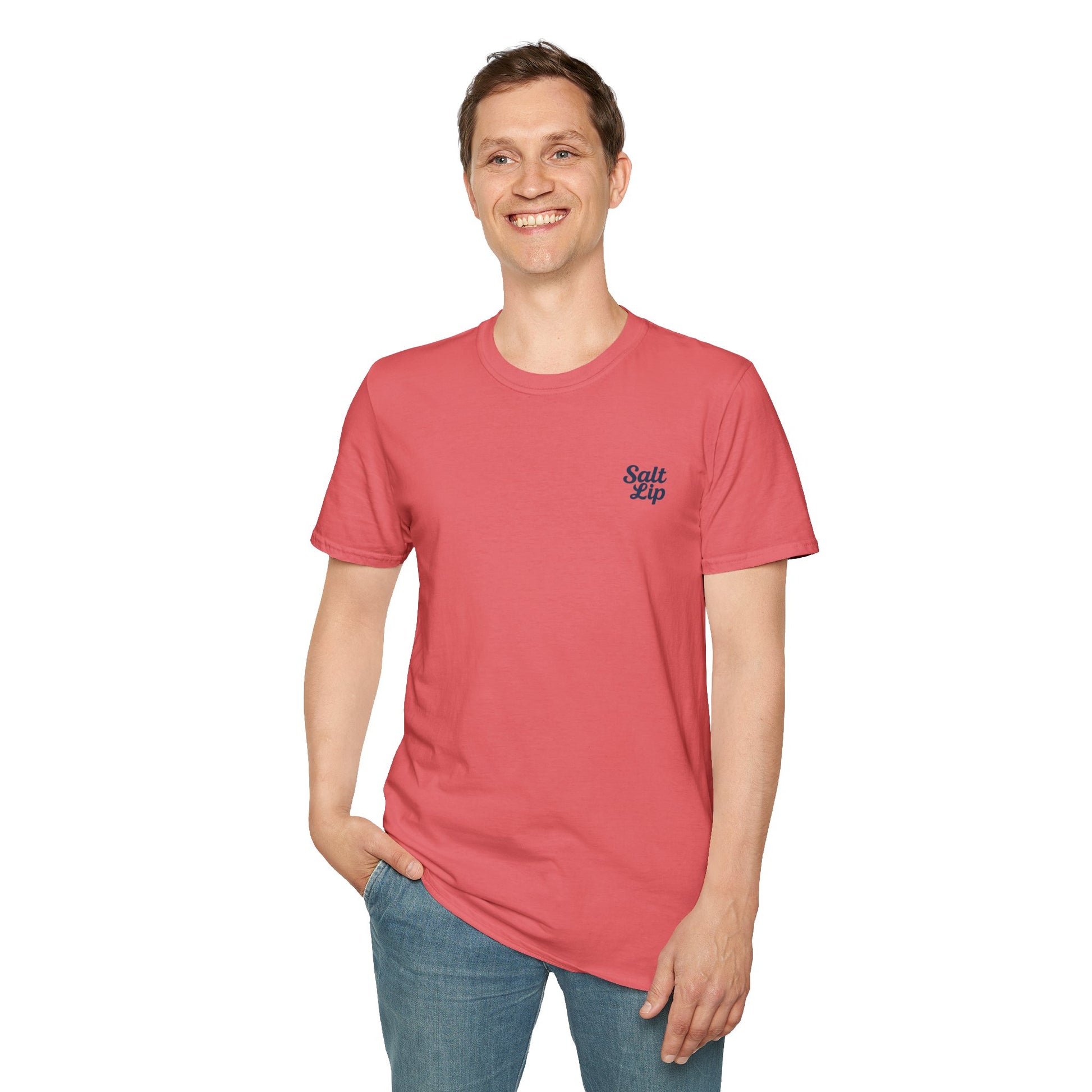 Coastal Vibes Unisex Softstyle T-Shirt - Perfect for Beach Lovers, Salt Life, Summer Days, Outdoor Adventures, Vacation Wear