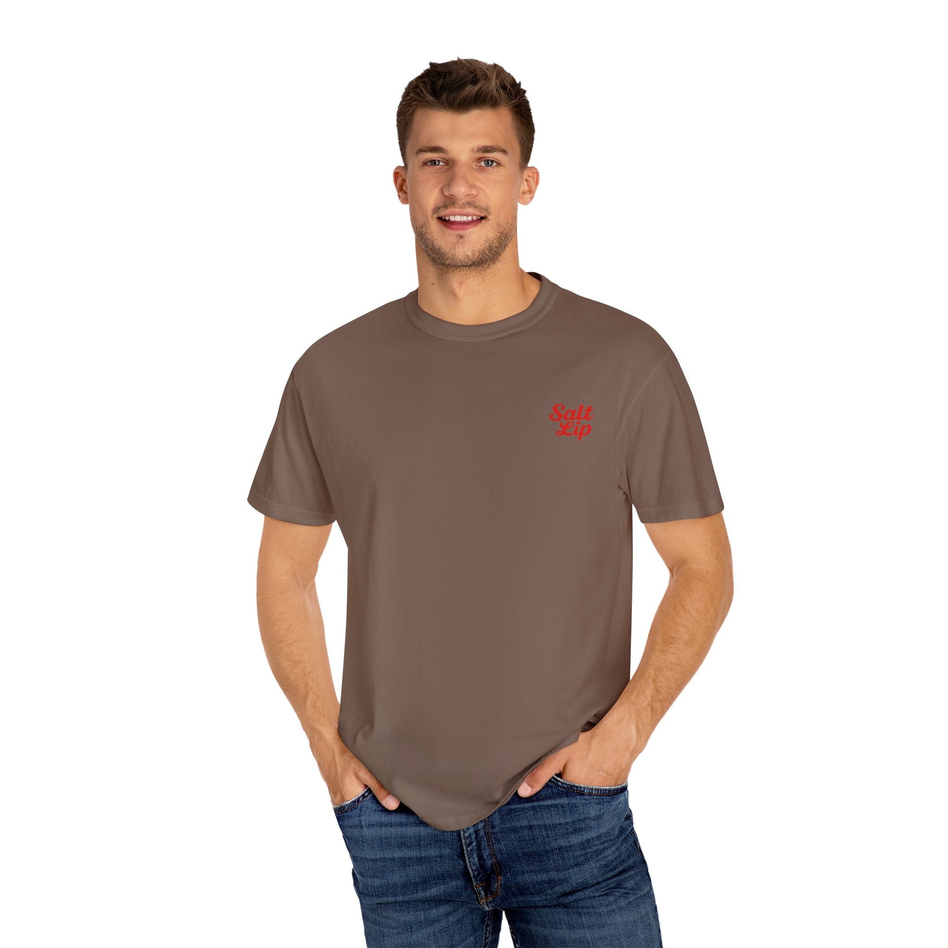 Nautical Vibes Unisex T-shirt, Beachwear, Fisherman Gift, Summer Style, Casual Tee, Salt Lip Design
