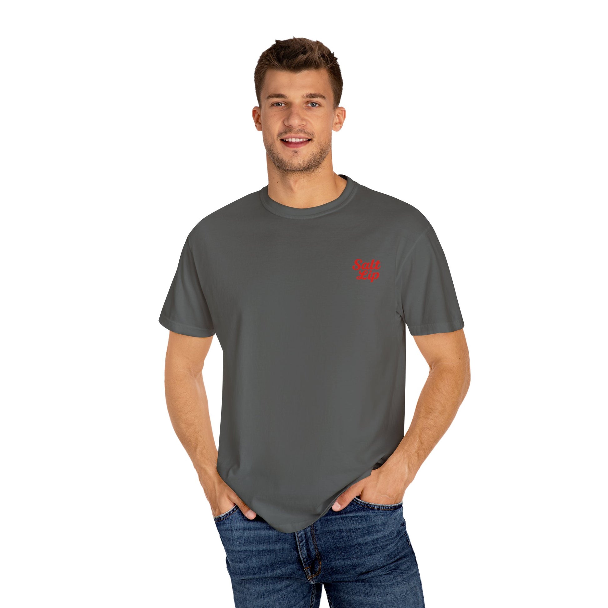 Nautical Vibes Unisex T-shirt, Beachwear, Fisherman Gift, Summer Style, Casual Tee, Salt Lip Design