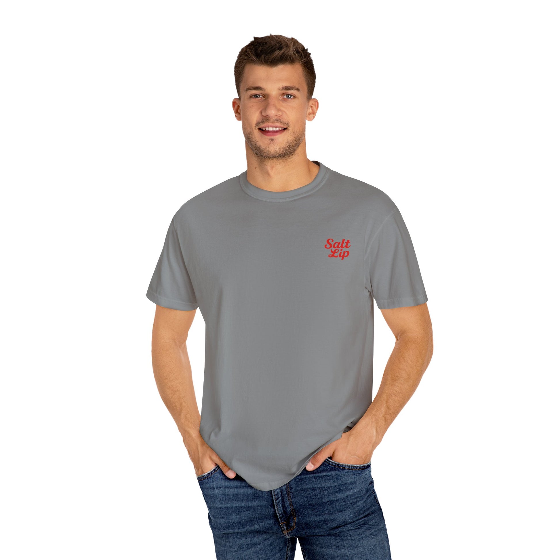 Nautical Vibes Unisex T-shirt, Beachwear, Fisherman Gift, Summer Style, Casual Tee, Salt Lip Design